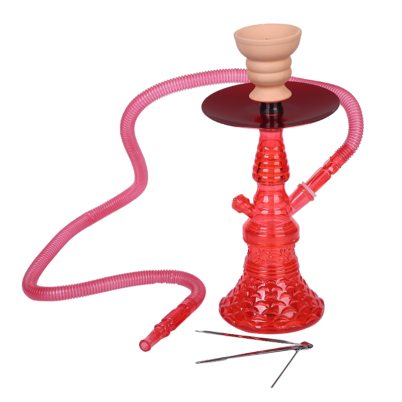 Small Size Acrylic Hookah Set With Shisha Accessories LED Light Buy